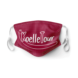 maske-KoelleTour Maske Corona mit KoelleTour Logo